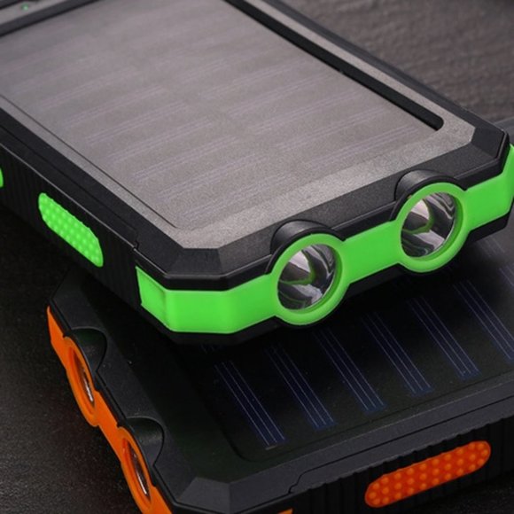 Waterproof Solar Charger Power Bank 20000mAh - Picture 2 of 7